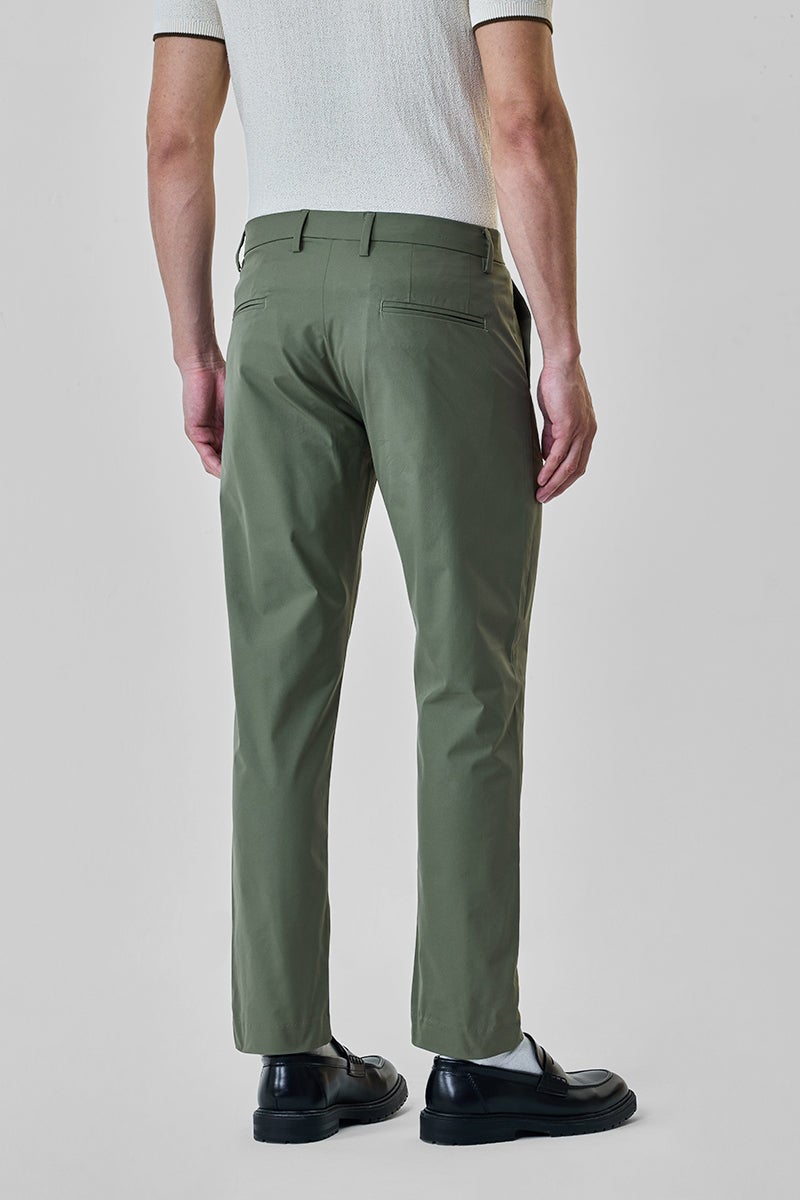 SNITCH Green Slim Fit Chinos - Image 4